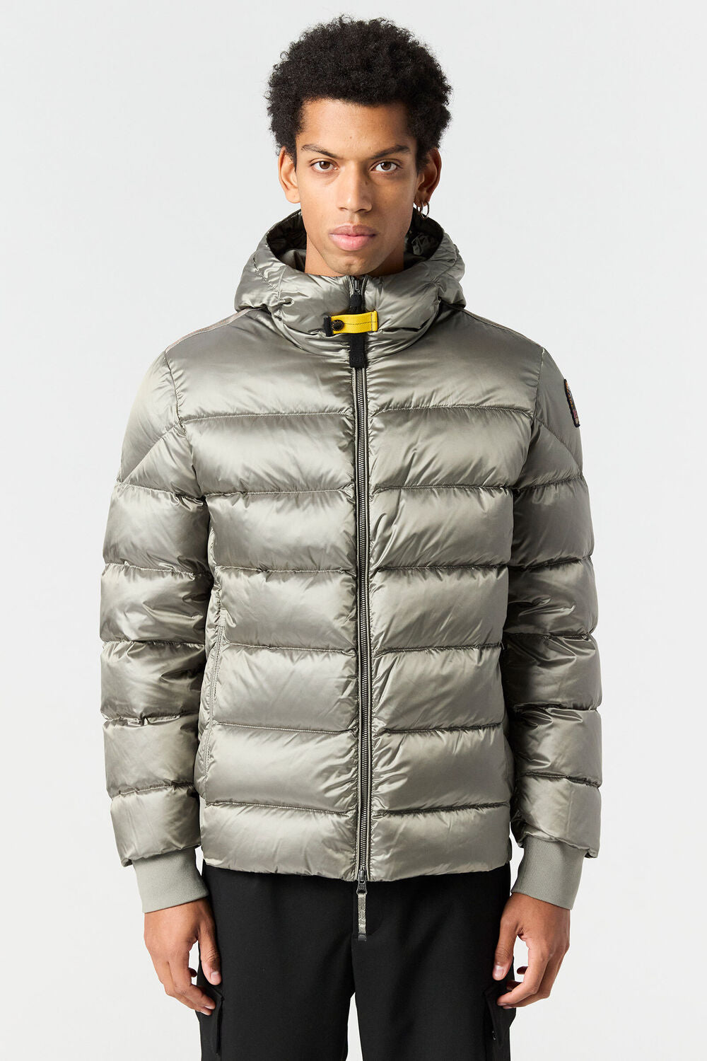 Parajumpers Pharrell Hooded Bomber Jacket – Groen-60% polyester, 40% polyamide-HEREN JASSEN & JACKS-Groen