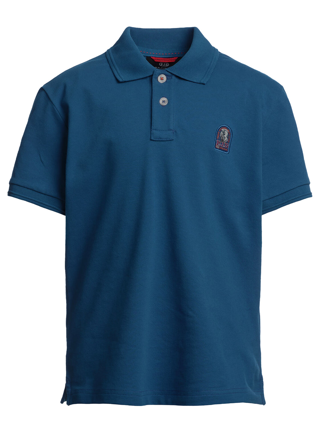 Parajumpers Polo Wellington – Blauw-96% katoen, 4% elastaan-HEREN POLO'S & T-SHIRTS-Blauw