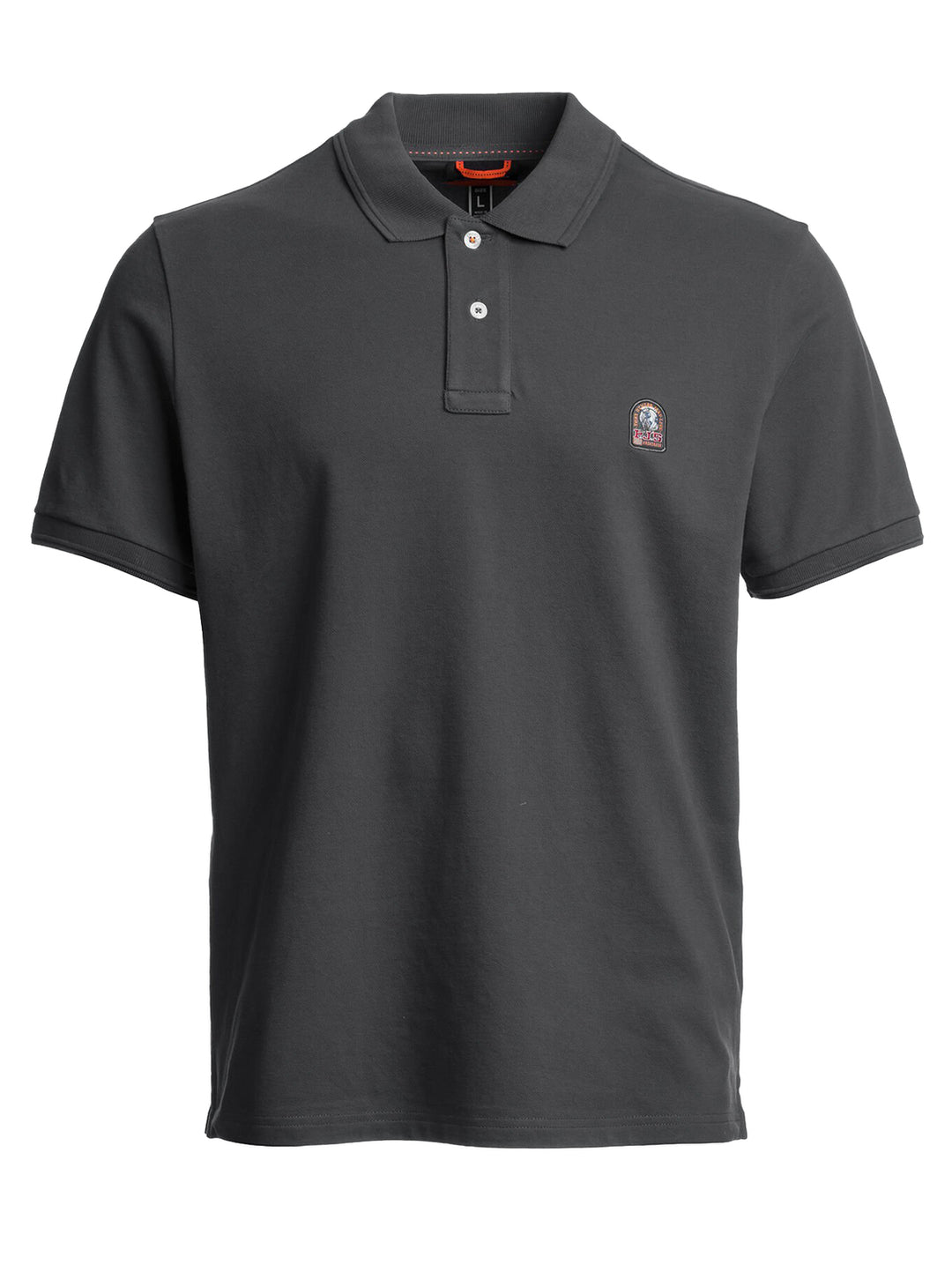 Parajumpers Polo Wellington – Grijs-96% katoen, 4% elastaan-HEREN POLO'S & T-SHIRTS-Grijs