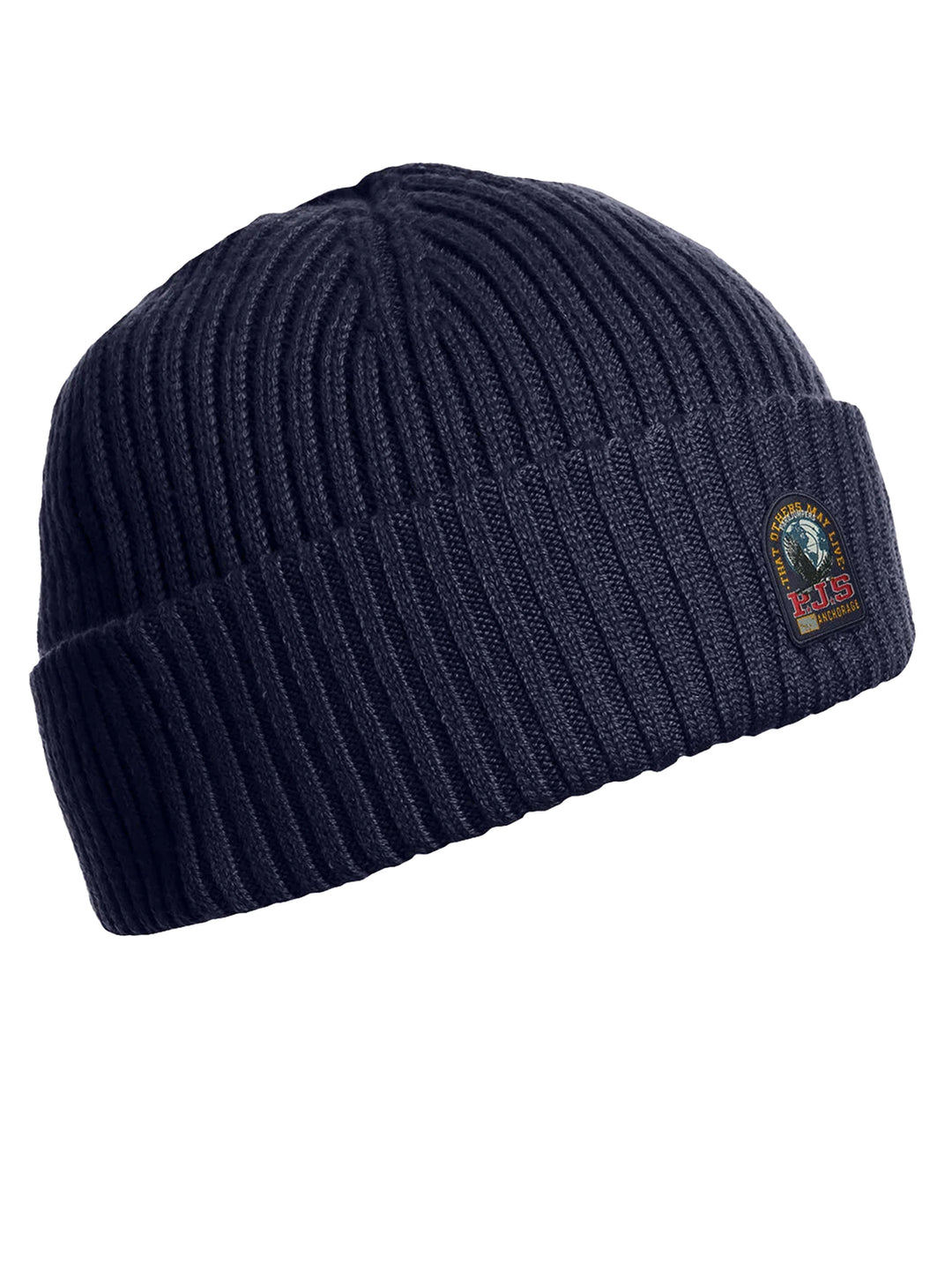 Parajumpers RIB HAT Blauw-70% wol, 30% polykatoen-HEREN ACCESSOIRES-Blauw