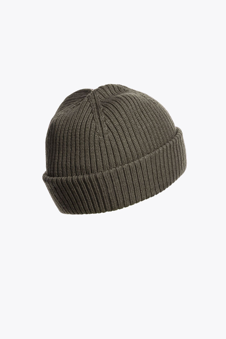 Parajumpers Rib Hat – Groen-70% wol, 30% polykatoen-HEREN ACCESSOIRES-Groen