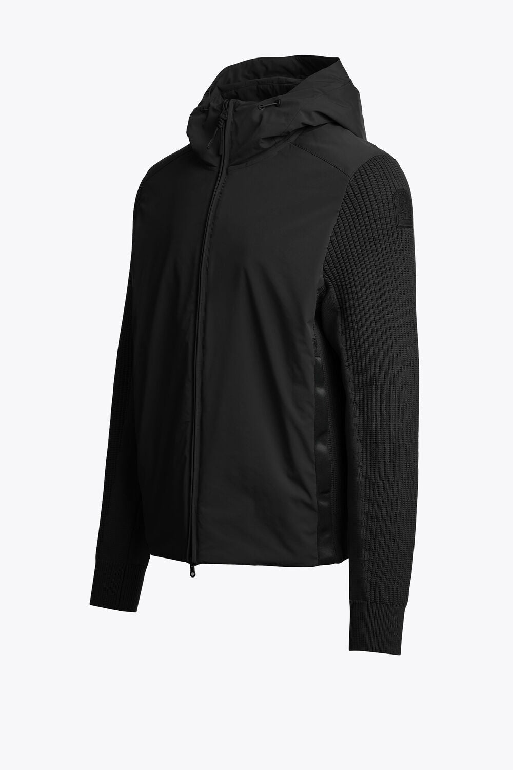 Parajumpers Rocher River Hybrid Jacket – Zwart-58% polyamide, 33% polyester, 9% elastaan<br />62% polyester, 38% katoen-H