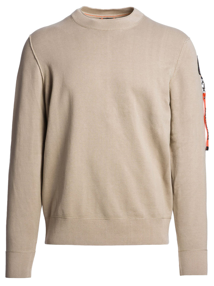 Parajumpers trui BRAW-75% katoen, 25% viskose-HEREN TRUIEN & VESTEN-Bruin