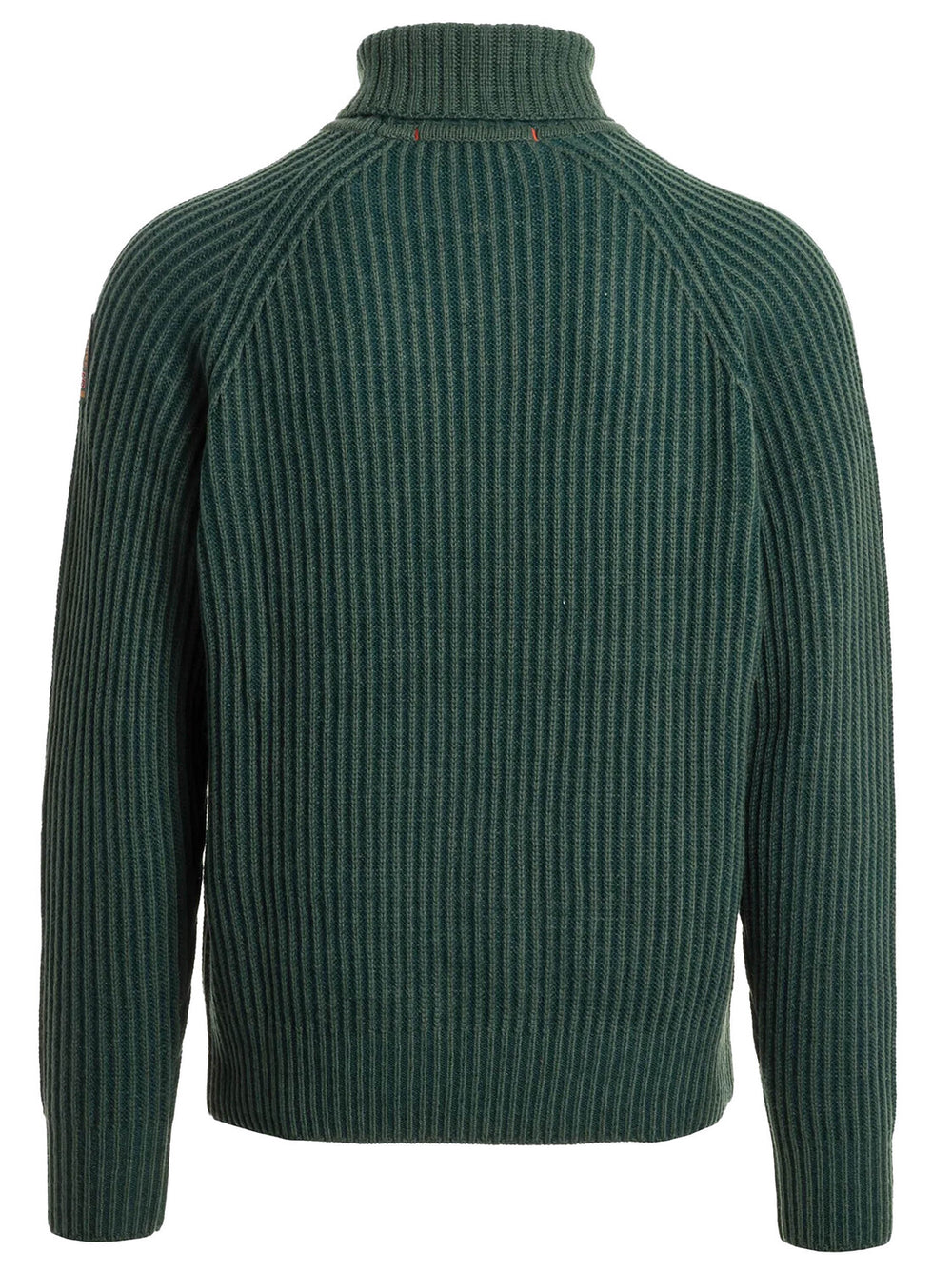 Parajumpers trui ETTORE -BUITENKANT: 100% extra fijne merinowol #-HEREN TRUIEN & VESTEN-Groen