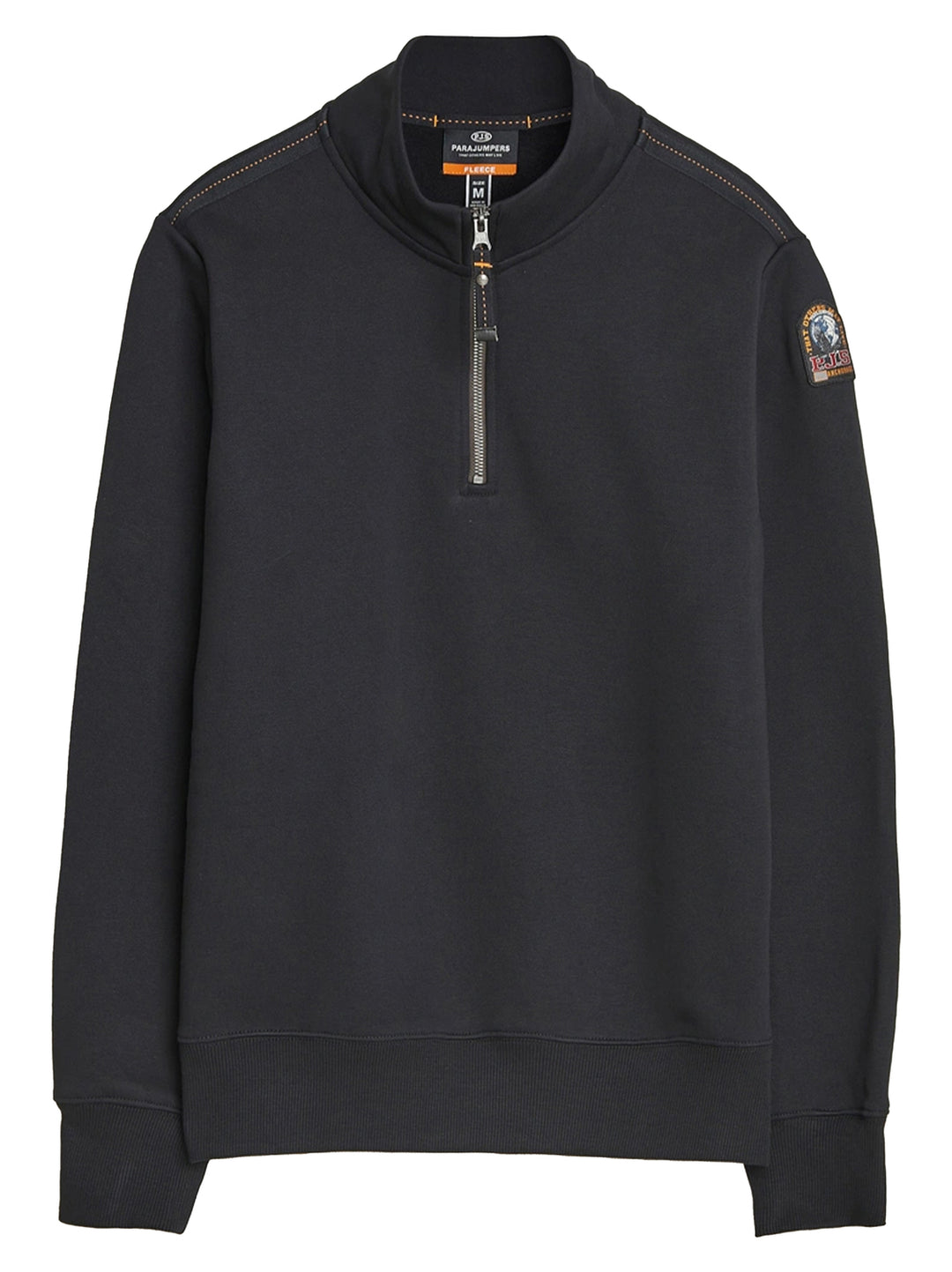 Parajumpers Trui met Rits – Blauw-91% katoen, 9% polyester-HEREN TRUIEN & VESTEN-Blauw