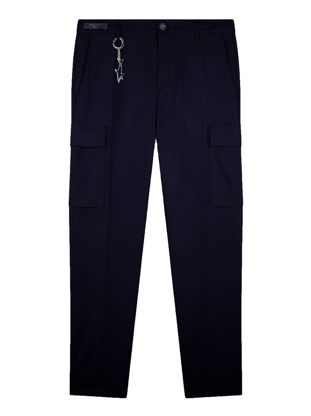 Paul & Shark cargo broek-69% modaal, 28% katoen, 3% elasthaan-HEREN BROEKEN-Blauw