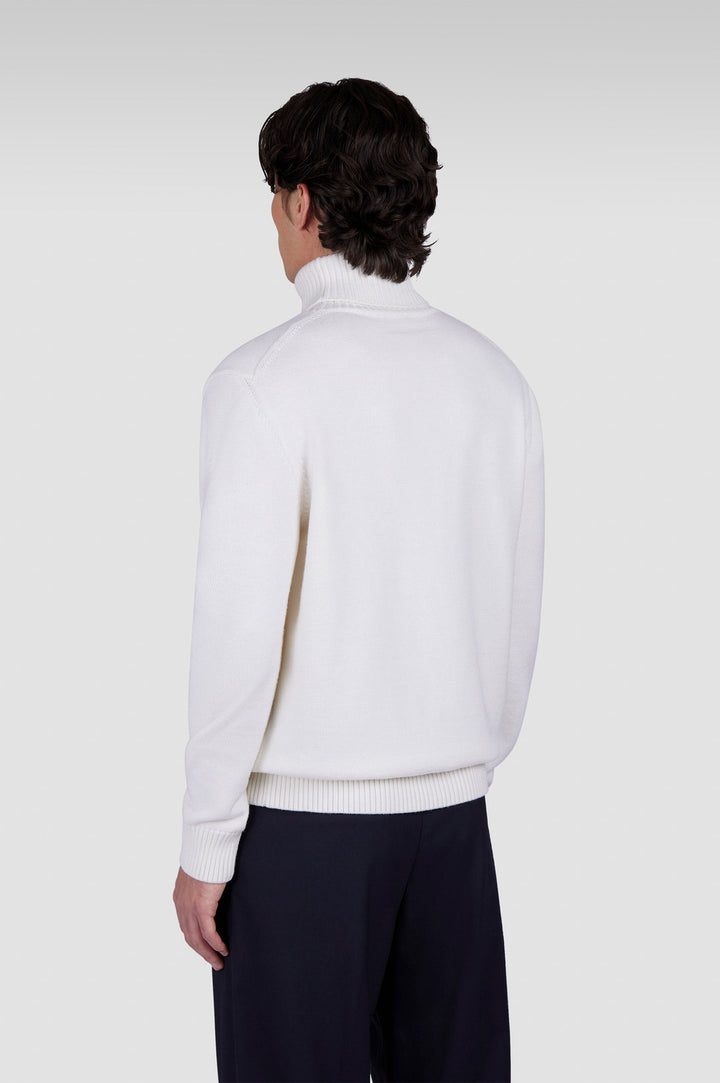 Paul & Shark Coltrui Wol-100% wol-HEREN TRUIEN & VESTEN-Wit