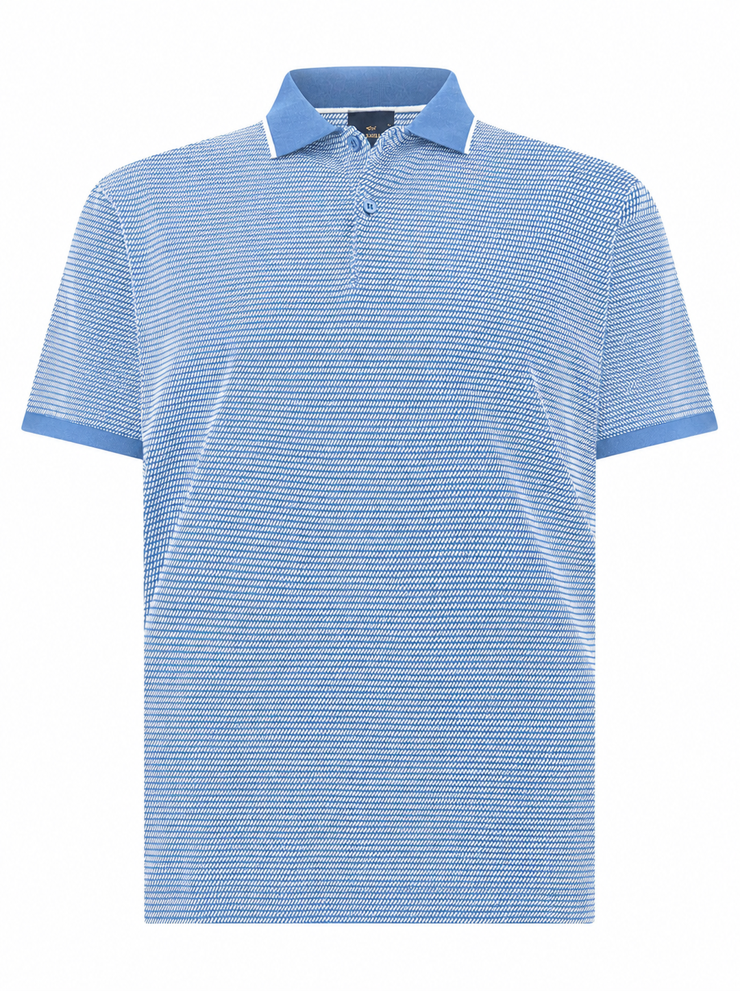 Paul & Shark Gestreepte polo – Blauw-100% katoen-HEREN POLO'S & T-SHIRTS-Blauw