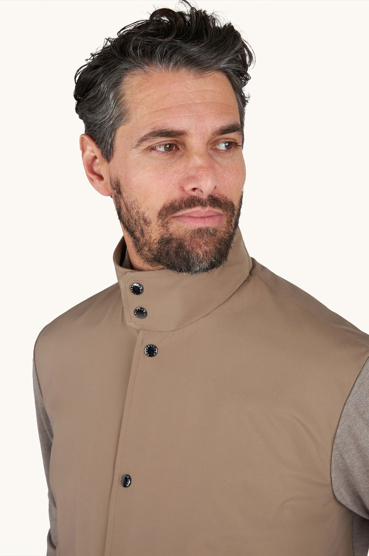 Paul & Shark Hybrid jack met Typhoon® Platinum-Buitenkant: 55% zijde, 45% katoen<br />Binnenkant: 100% polyester-HEREN JA