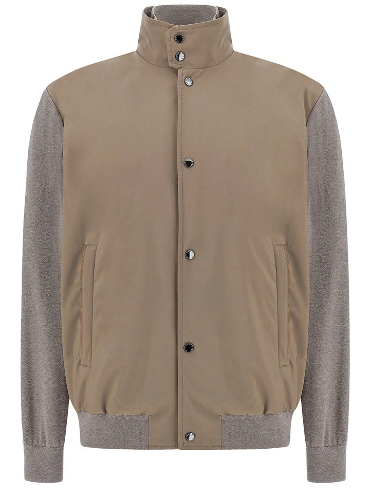 Paul & Shark Hybrid jack met Typhoon® Platinum-Buitenkant: 55% zijde, 45% katoen<br />Binnenkant: 100% polyester-HEREN JA