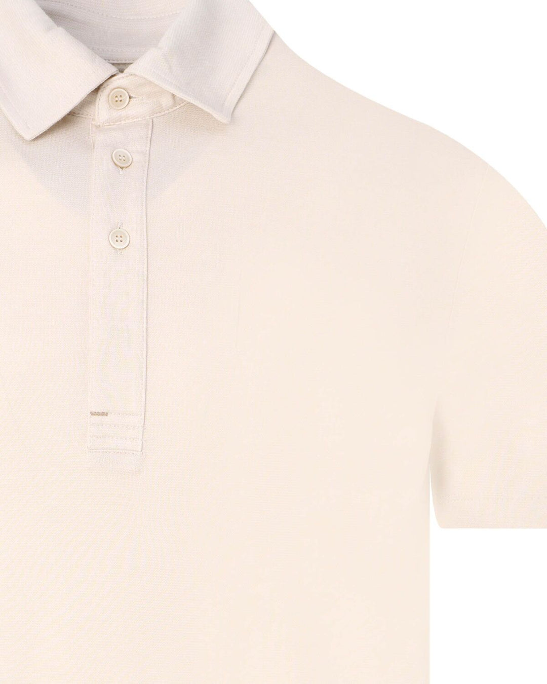 Paul & Shark Lyocell Polo-50% Katoen<br />50% Lyocell-HEREN POLO'S & T-SHIRTS-Beige