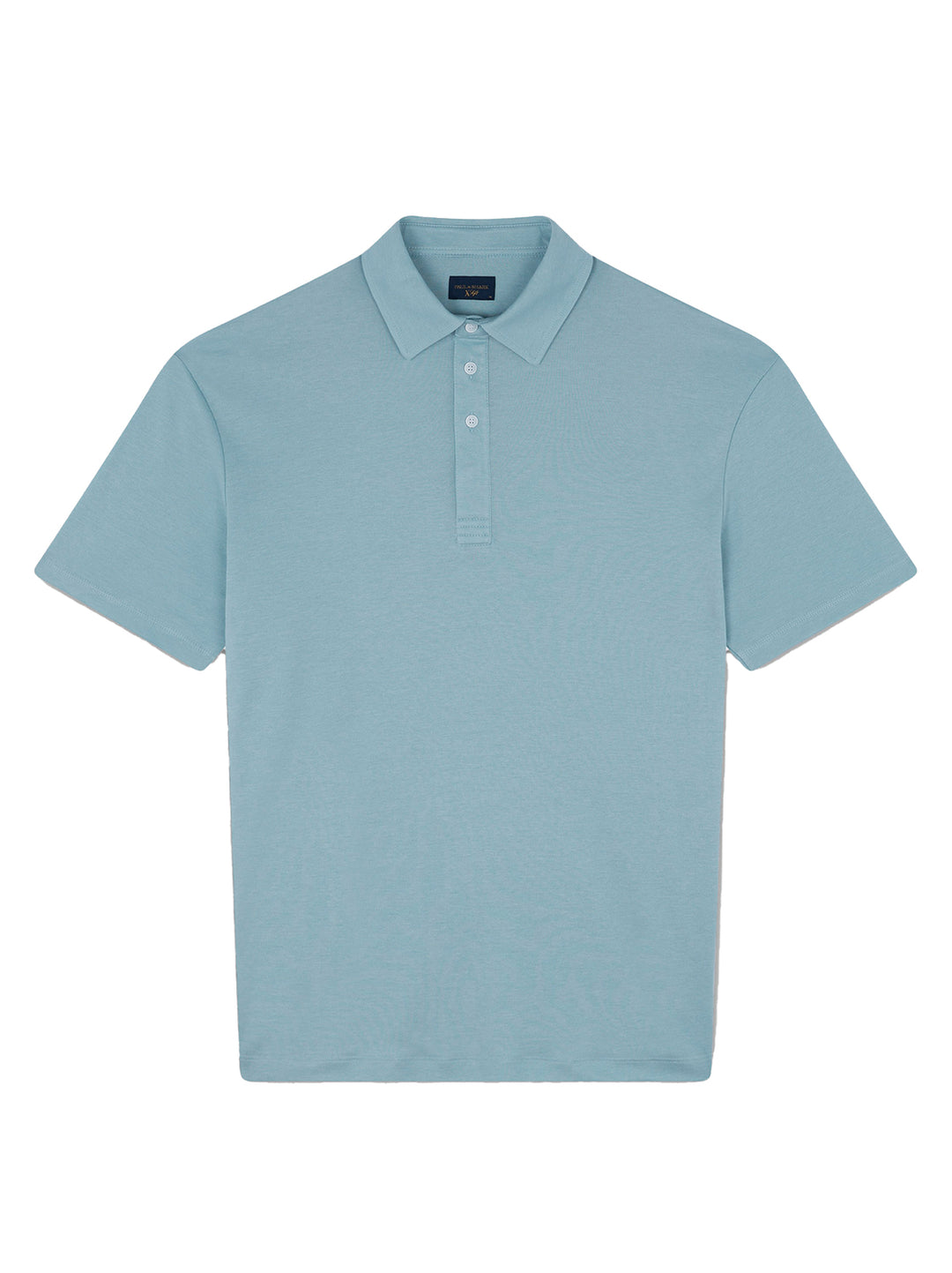 Paul & Shark lyocell polo-50% Katoen<br />50% Lyocell-HEREN POLO'S & T-SHIRTS-Groen