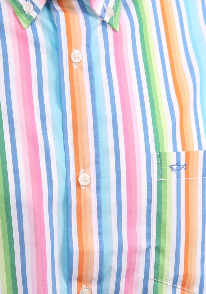 Paul & Shark overhemd-100% katoen-HEREN SHIRTS-Blauw