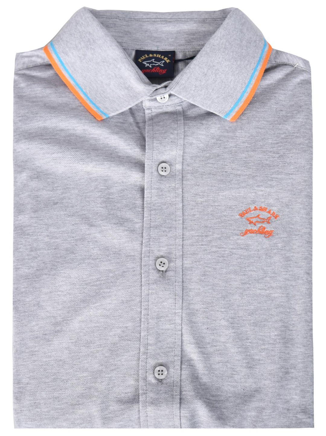 Paul & Shark overhemd-100% katoen-HEREN SHIRTS-Grijs