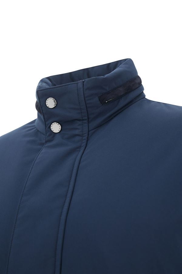 Paul & Shark Parka – Blauw-51% polyester, 49% acetate-HEREN JASSEN & JACKS-Blauw