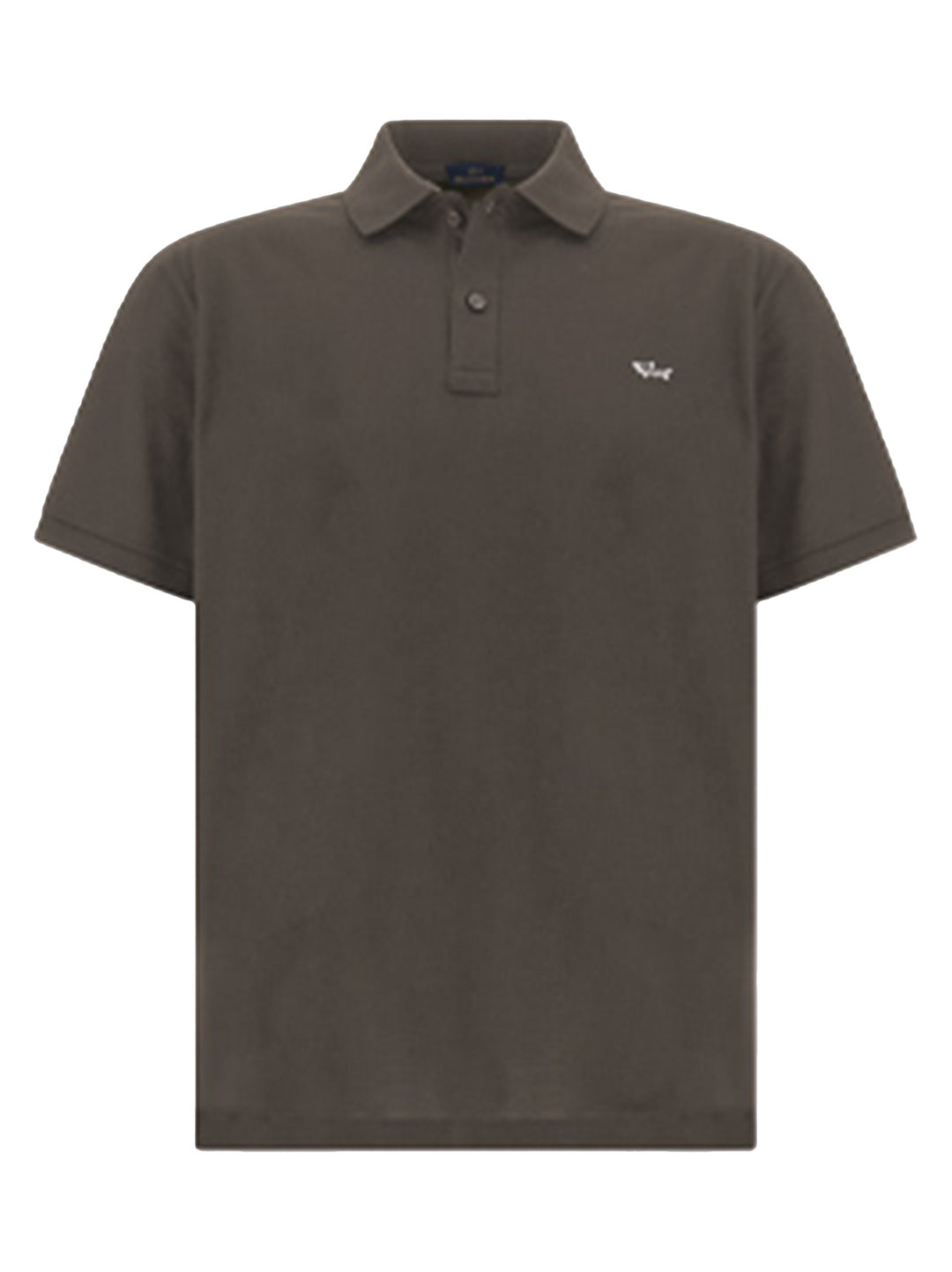 Paul & Shark Piqué Polo Regular Fit – Bruin-100% katoen-HEREN POLO'S & T-SHIRTS-Bruin