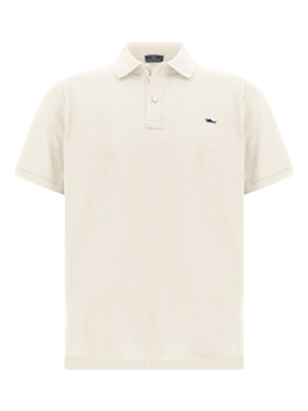 Paul & Shark Piqué Polo Regular Fit – Wit-100% katoen-HEREN POLO'S & T-SHIRTS-Wit