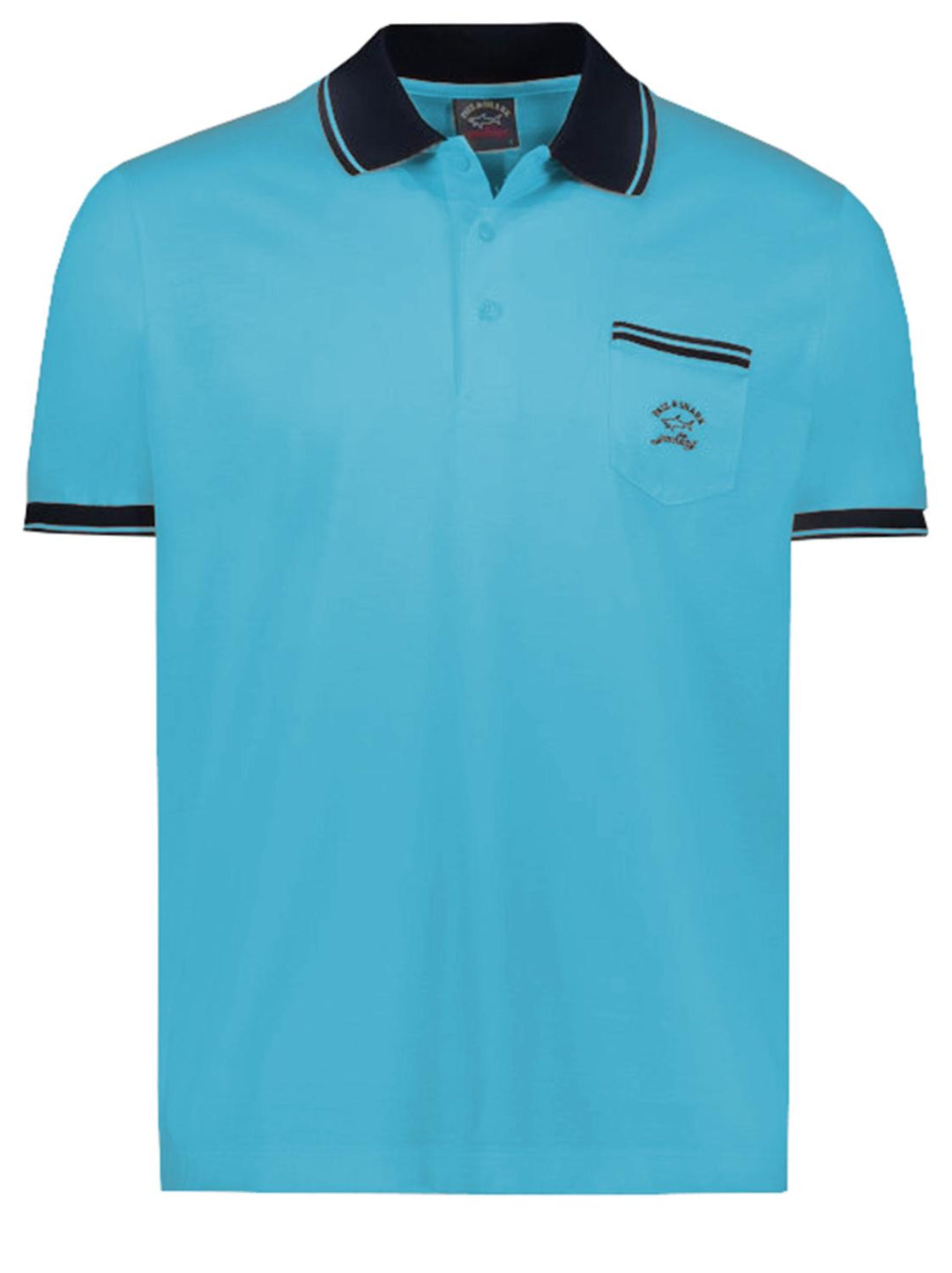 Paul & Shark polo-100% katoen-HEREN POLO'S & T-SHIRTS-Blauw