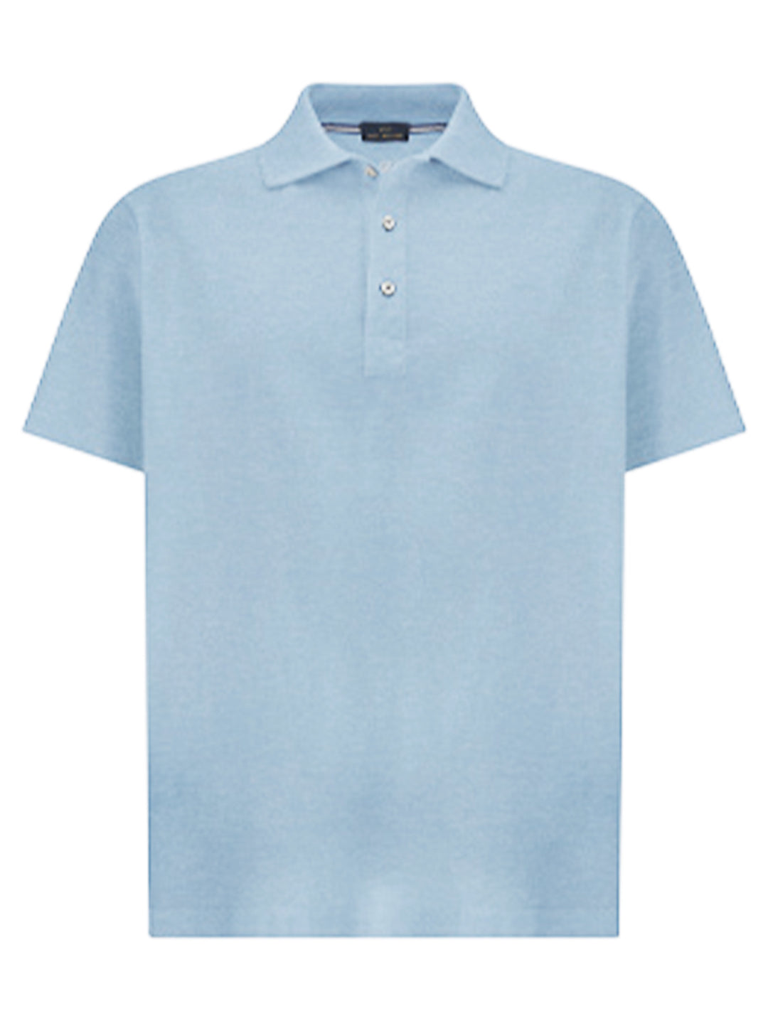Paul & Shark Polo – Blauw-100% katoen-HEREN POLO'S & T-SHIRTS-Blauw