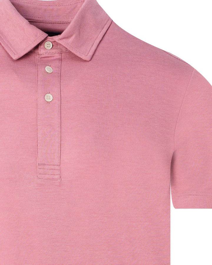 Paul & Shark Polo Roze-100% Katoen-HEREN POLO'S & T-SHIRTS-Roze