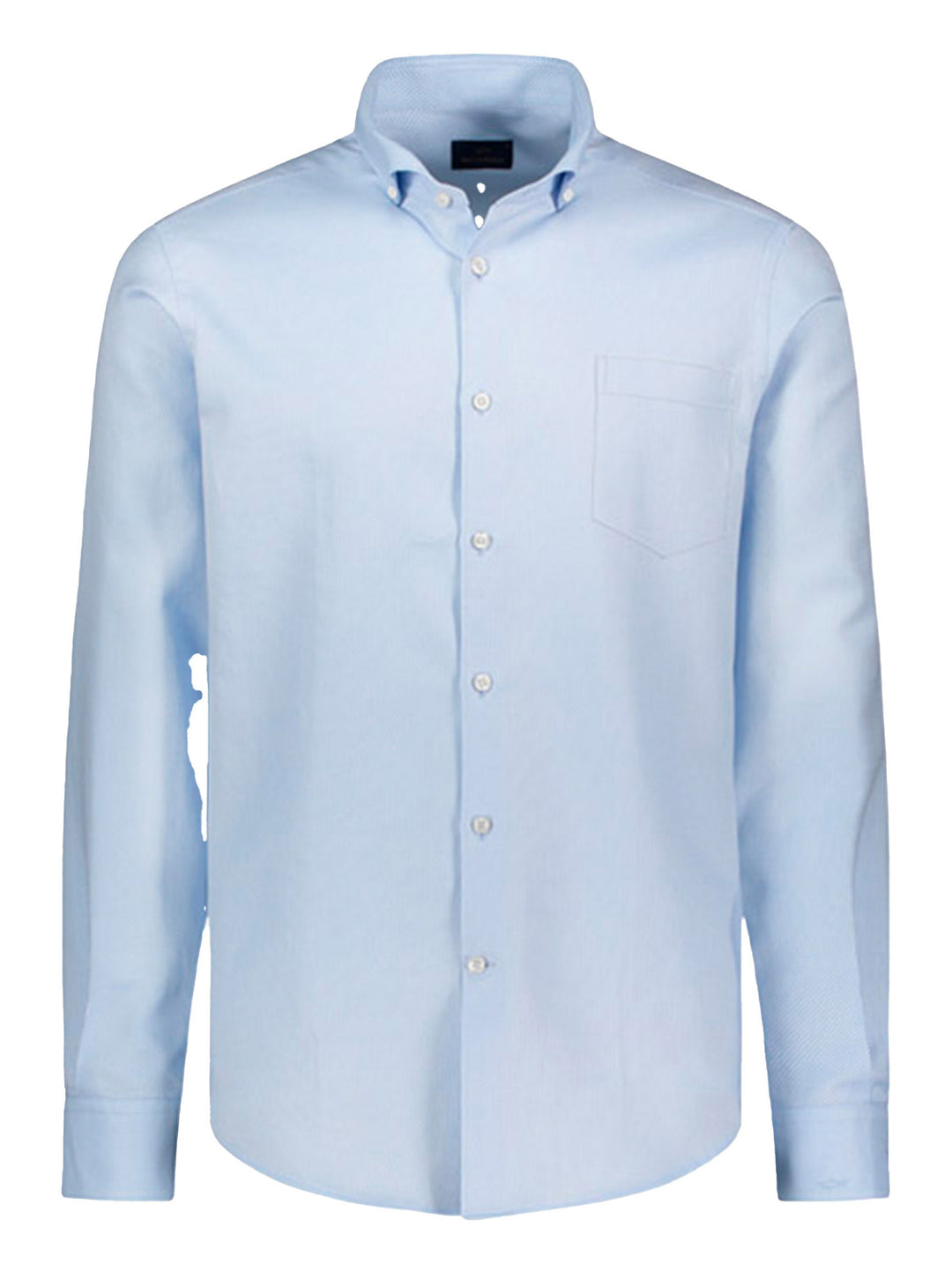 Paul & Shark Regular Button Down Shirt – Blauw-100% katoen-HEREN SHIRTS-Blauw