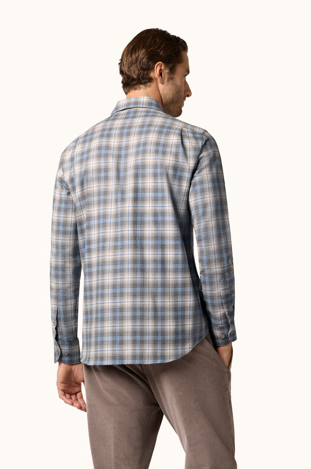 Paul & Shark Ruit Overhemd – Grijs-100% katoen-HEREN SHIRTS-Grijs