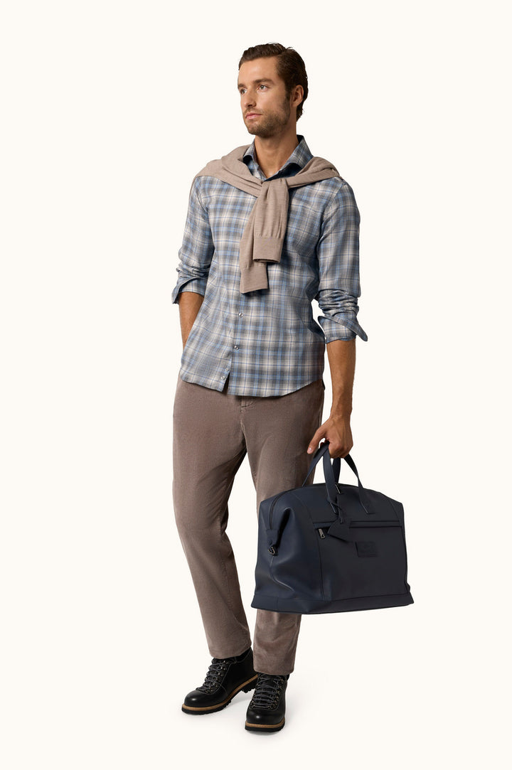 Paul & Shark Ruit Overhemd – Grijs-100% katoen-HEREN SHIRTS-Grijs