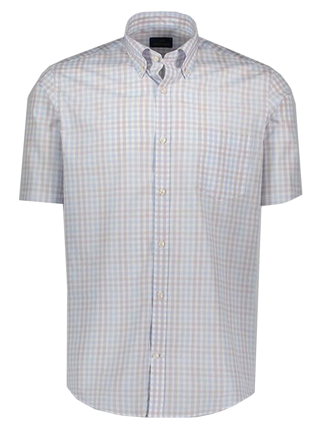 Paul & Shark Shirt – Blauw-100% katoen-HEREN SHIRTS-Blauw