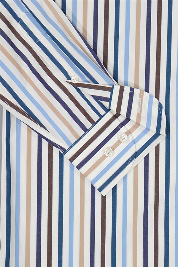 Paul & Shark shirt-HEREN SHIRTS-Wit