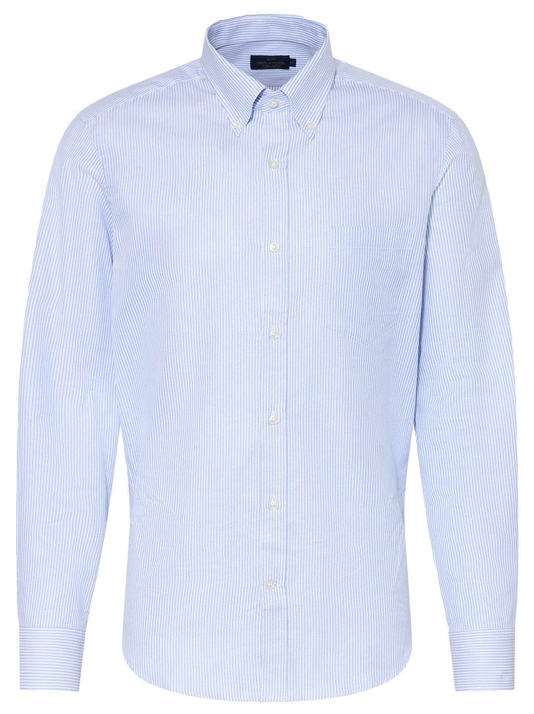 Paul & Shark Soffio Oxford Regular Fit Shirt – Bla-100% katoen-HEREN SHIRTS-Blauw