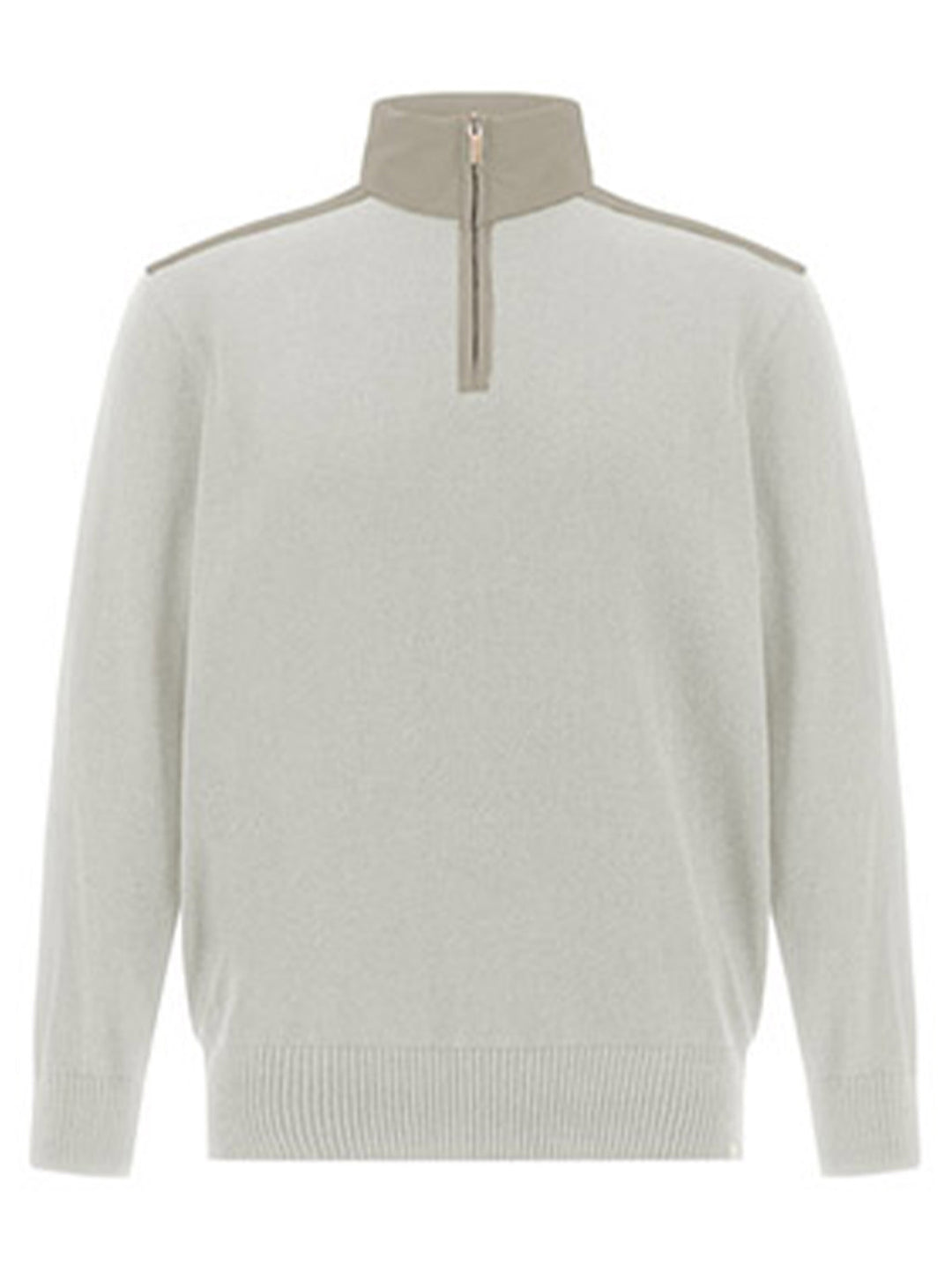 Paul & Shark Soft Cool Touch Half Zip Trui-100% wol-HEREN TRUIEN & VESTEN-Room
