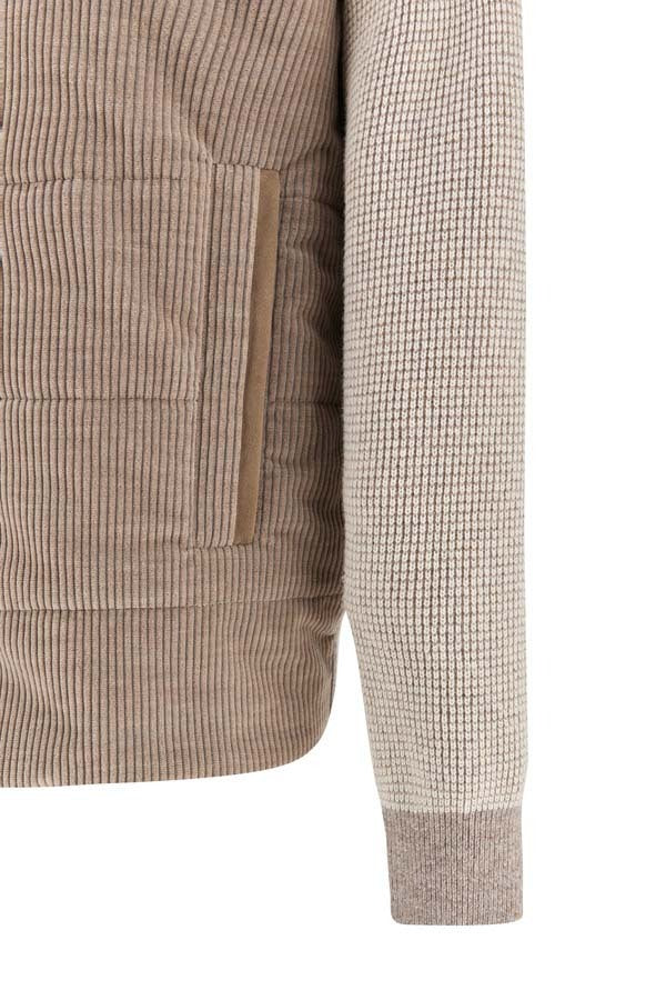 Paul & Shark Soft Piuma Wool Hybrid Jack-100% wol<br />Inzetstukken: 90% katoen, 10% kasjmier<br />Voering: 55% polyester