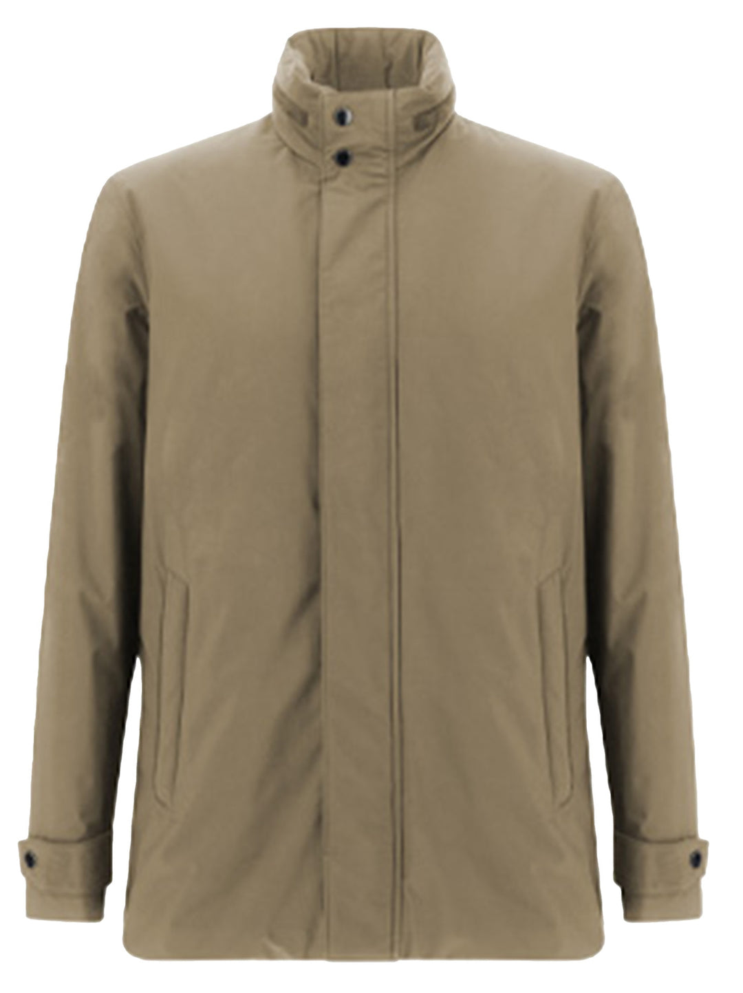 Paul & Shark Sportief jack – Bruin-51% polyester, 49% acetate-HEREN JASSEN & JACKS-Bruin