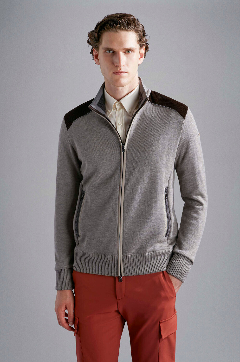 Paul & Shark vest-HEREN TRUIEN & VESTEN-Beige