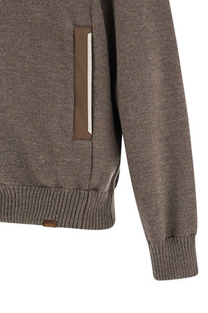  Paul & Shark Wool Full Zip Vest – Beige-100% lamswol-HEREN TRUIEN & VESTEN-Beige