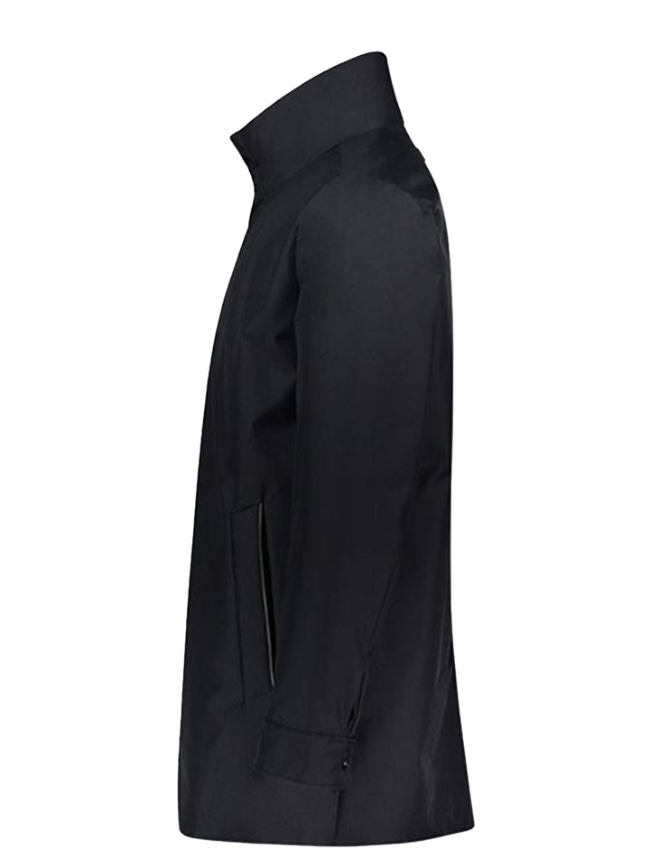 Paul & Shark Woven Carcoat – Navy-100% polyester -HEREN JASSEN & JACKS-Blauw