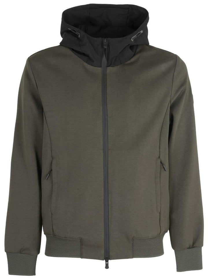 People of Shibuya DAIKI-94% katoen, 6% polyamide-HEREN JASSEN & JACKS-Groen