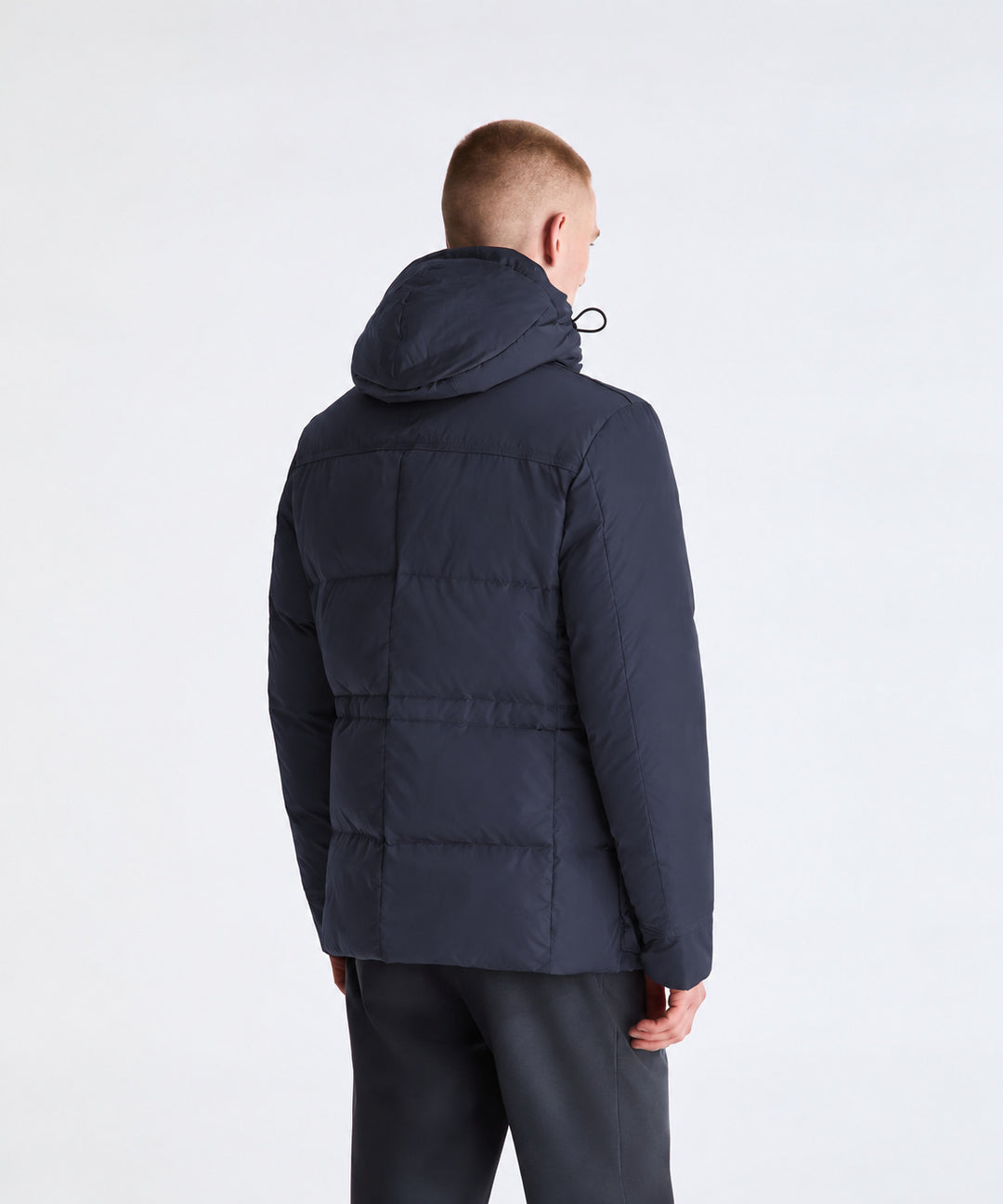 Peuterey Aiptek NBE 03 Fur Jack – Blauw-100% polyamide,<br />Voering: 100% polyester-HEREN JASSEN & JACKS-Blauw