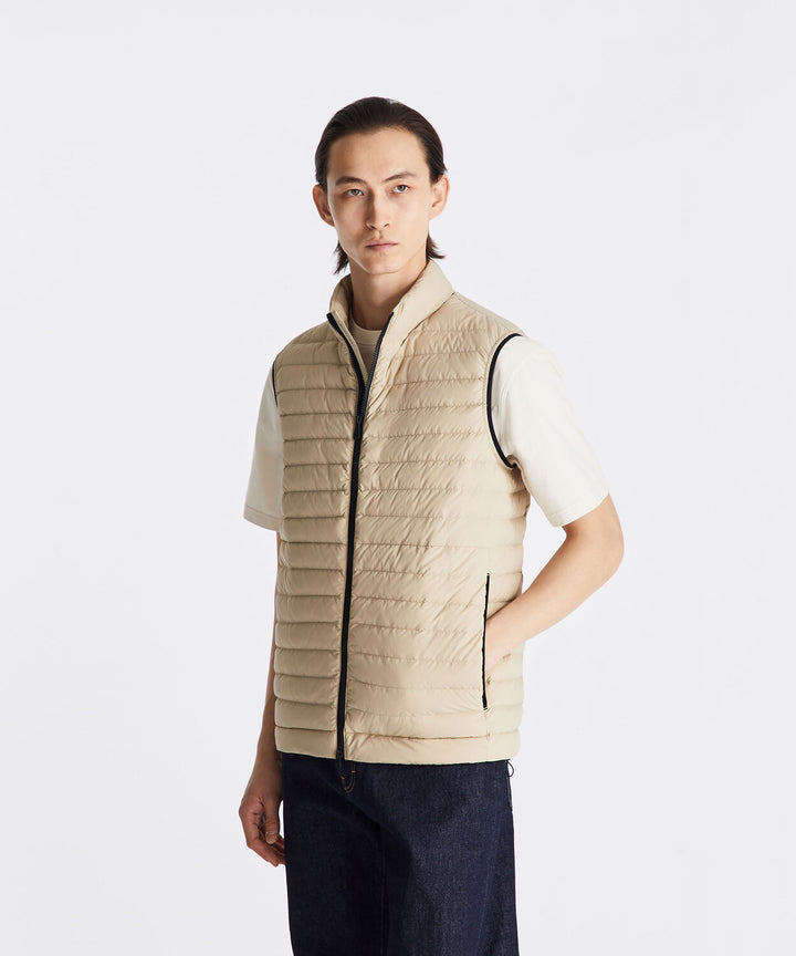 Peuterey Bodywarmer MOISE 02 – Beige-100% polyamide-HEREN JASSEN & JACKS-Beige