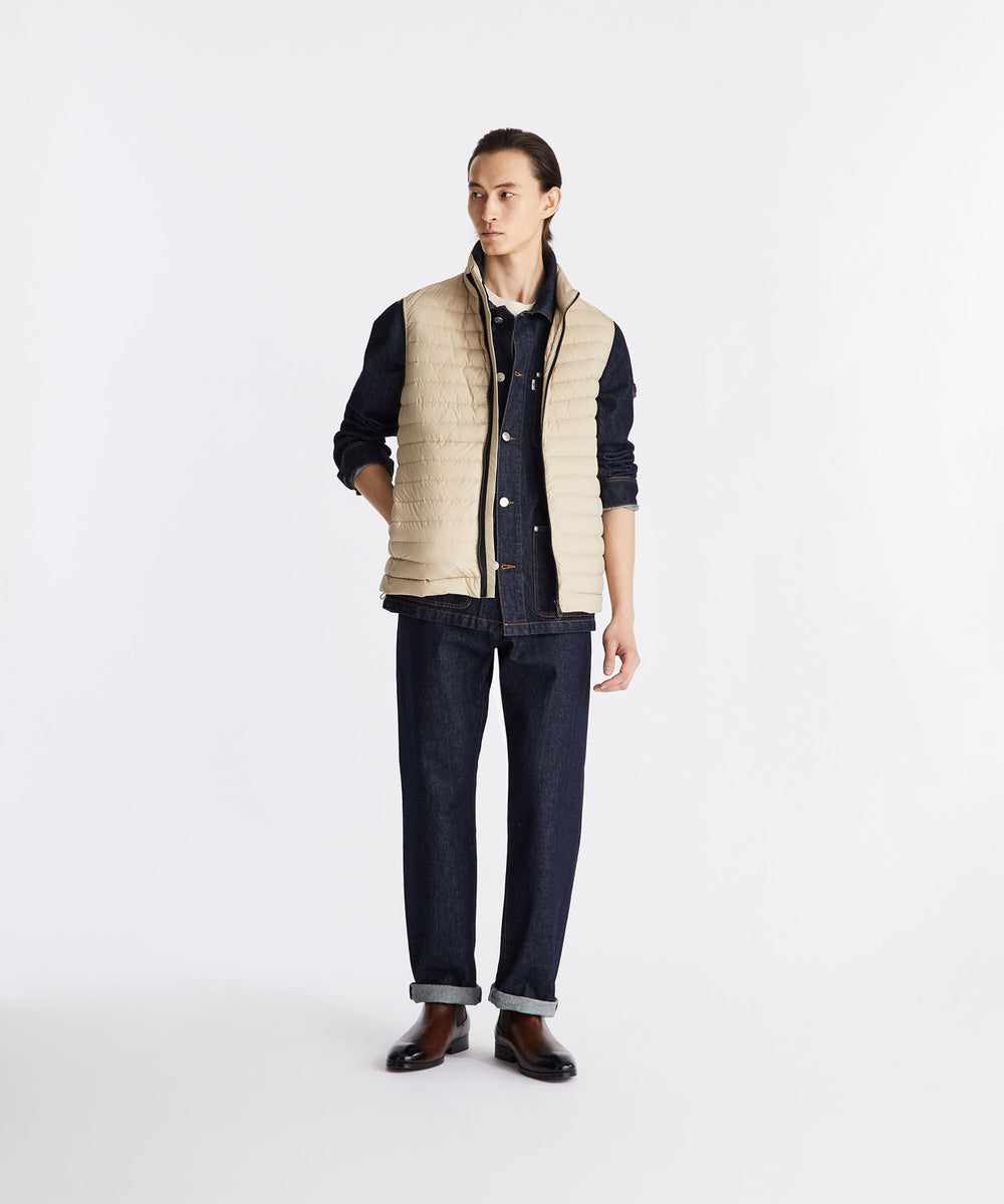 Peuterey Bodywarmer MOISE 02 – Beige-100% polyamide-HEREN JASSEN & JACKS-Beige