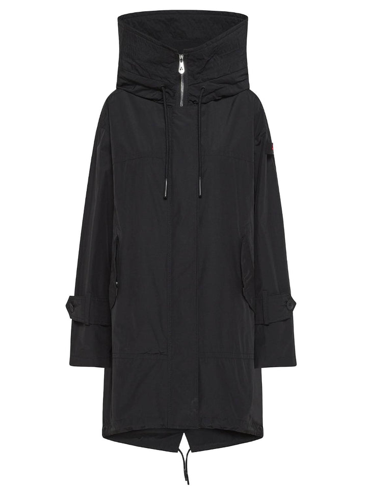 Peuterey CIMIA MO parka-60% Katoen, 40% Polyamide-DAMES JASSEN & JACKS-Zwart