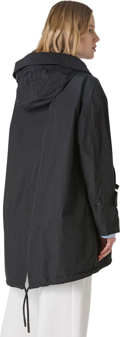 Peuterey CIMIA MO parka-60% Katoen, 40% Polyamide-DAMES JASSEN & JACKS-Zwart