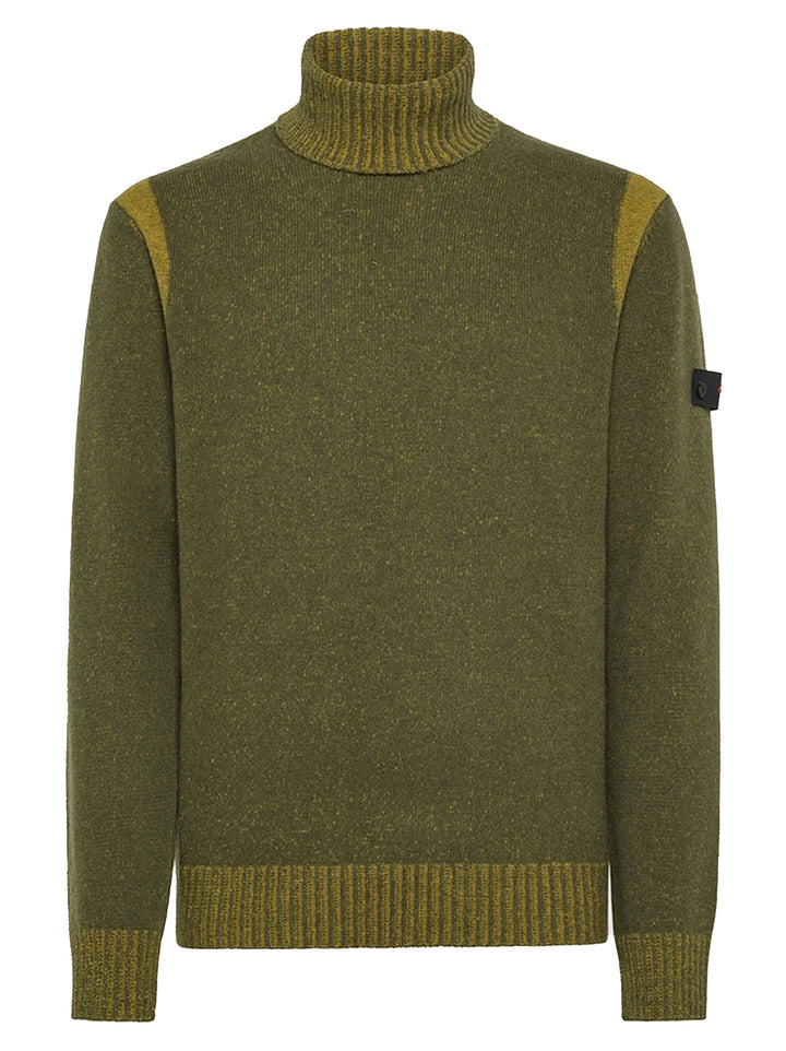Peuterey coltrui HUGUET-80% wol, 20% polyamide-HEREN TRUIEN & VESTEN-Groen