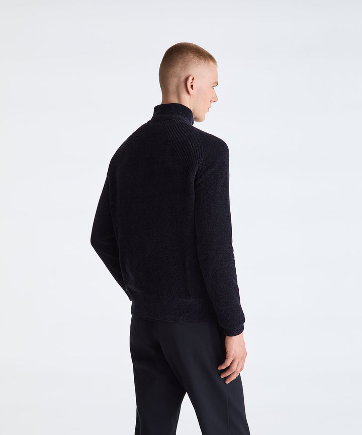 Peuterey Crivelli Half Zip – Blauw-82% polyester, 15% polyamide, 3% elastaan-HEREN TRUIEN & VESTEN-Blauw
