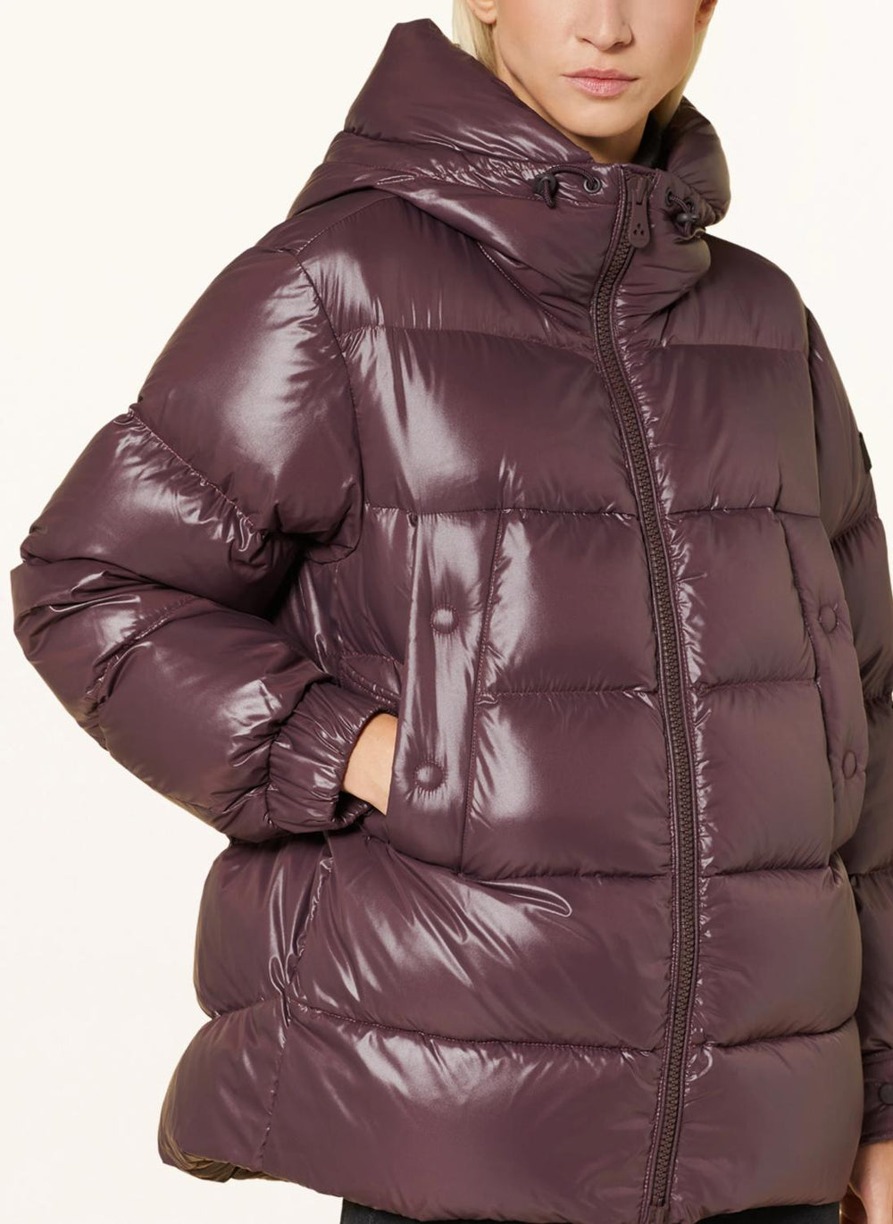 Peuterey DORELET BG-100% polyester-DAMES JASSEN & JACKS-Paars