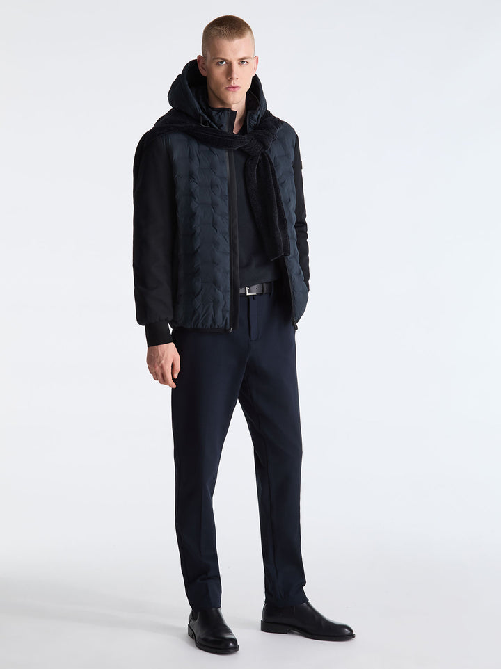 Peuterey Holzer Jack – Blauw-100% polyester<br />Voering: 90% polyester, 10% elastaan-HEREN JASSEN & JACKS-Blauw
