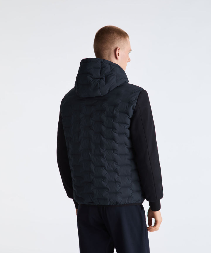 Peuterey Holzer Jack – Blauw-100% polyester<br />Voering: 90% polyester, 10% elastaan-HEREN JASSEN & JACKS-Blauw