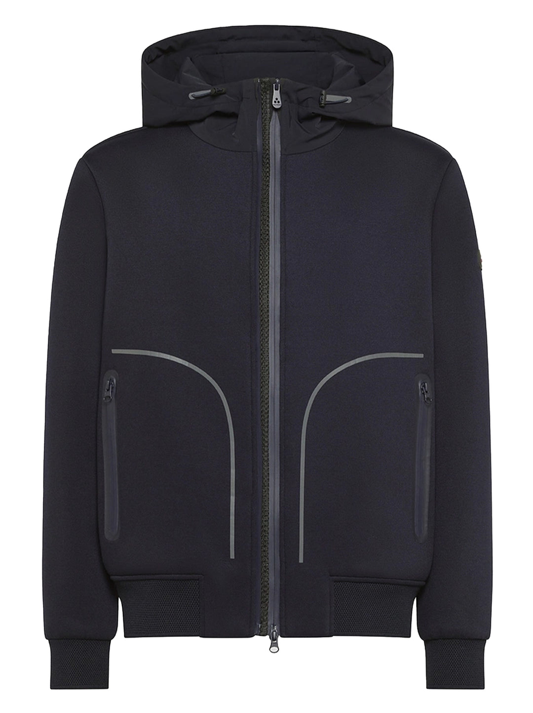 Peuterey Kapoor BMAT 01 Sportief Jack – Blauw-69% polyester, 25% viscose, 6% elastaan-HEREN JASSEN & JACKS-Blauw