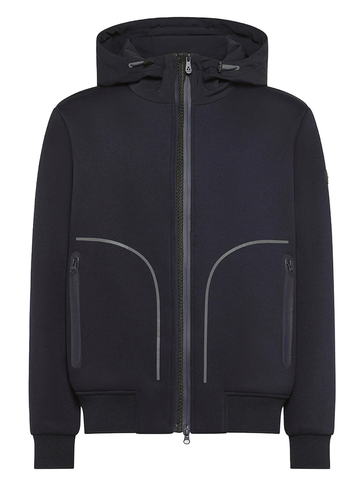 Peuterey Kapoor BMAT 01 Sportief Jack – Blauw-69% polyester, 25% viscose, 6% elastaan-HEREN JASSEN & JACKS-Blauw