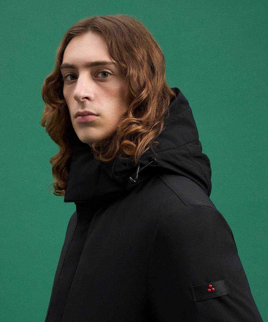 Peuterey KRUGER TJ-91% polyester, 9% elasthaan-HEREN JASSEN & JACKS-Zwart